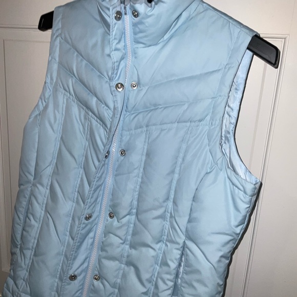 Lightweight light blue puffer vest small 4/6 ATHLETIC WORKS - Picture 5 of 8